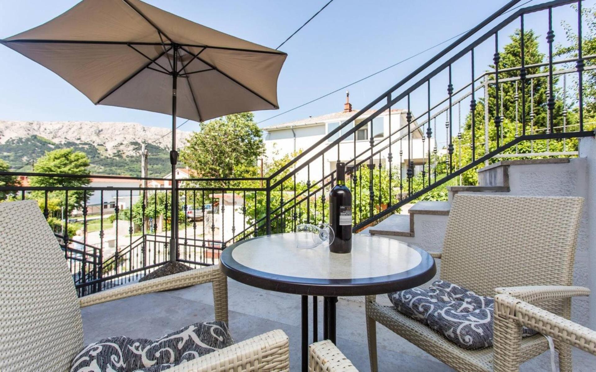 Apartments Bernardeta 1 Baška Exteriér fotografie