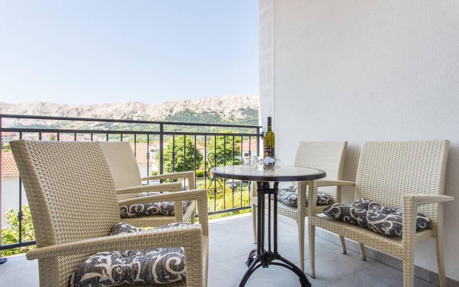 Apartments Bernardeta 1 Baška Exteriér fotografie