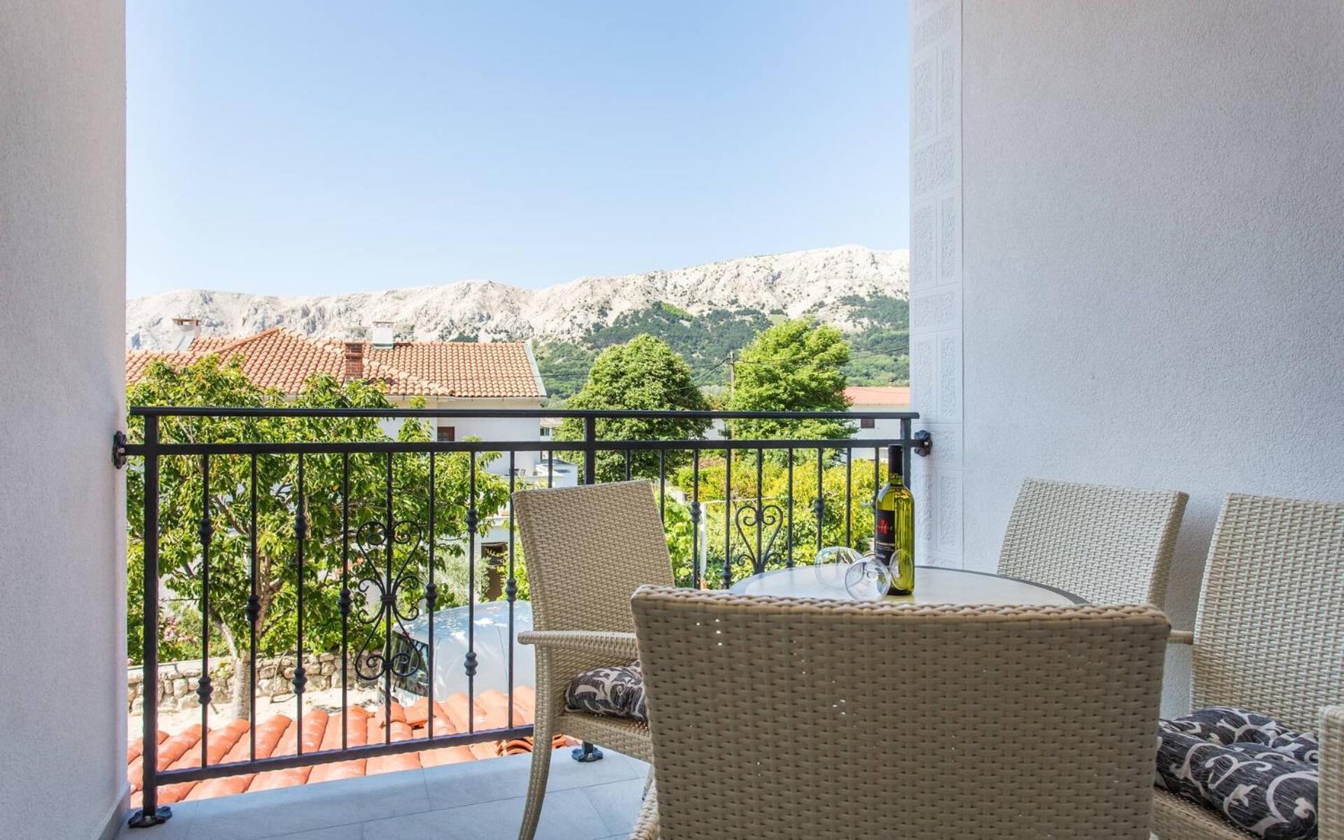 Apartments Bernardeta 1 Baška Exteriér fotografie